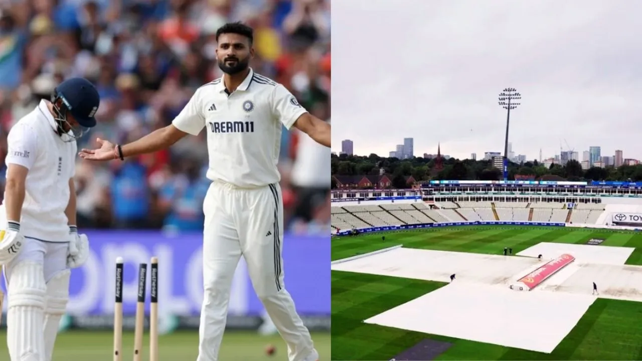 IND vs ENG Rain Update