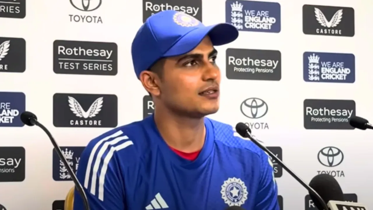 Shubman Gill befitting reply to an english journalist creates sensation