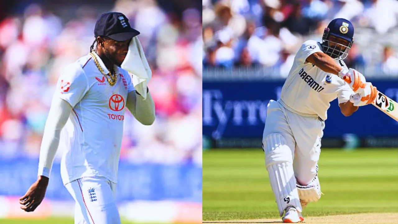 Rishabh Pant hit two fours in the first over of Jofra Archer on day 3 of IND vs ENG test