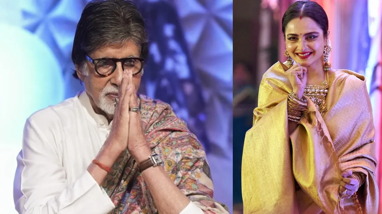Amitabh Bachchan tweeted again users asked question about Rekha after seeing