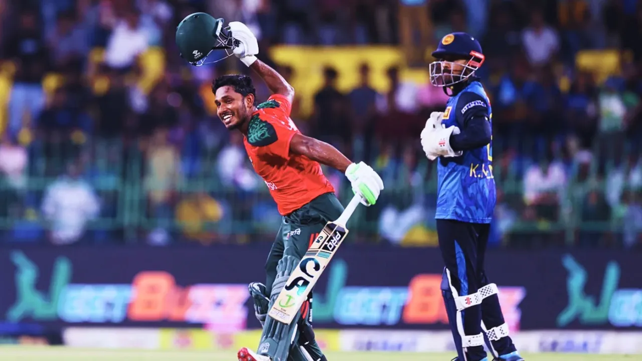 Bangladesh bowled out Sri Lanka for 132 runs won the match in 16.3 overs to seal the series