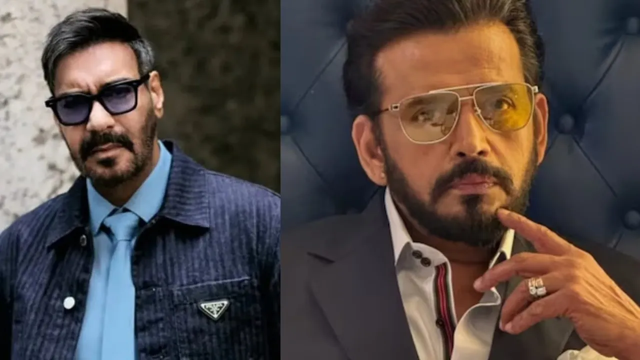 Ajay Devgan made fun of Ravi Kishan for sleeping by touching his wife feet he called him sinner man