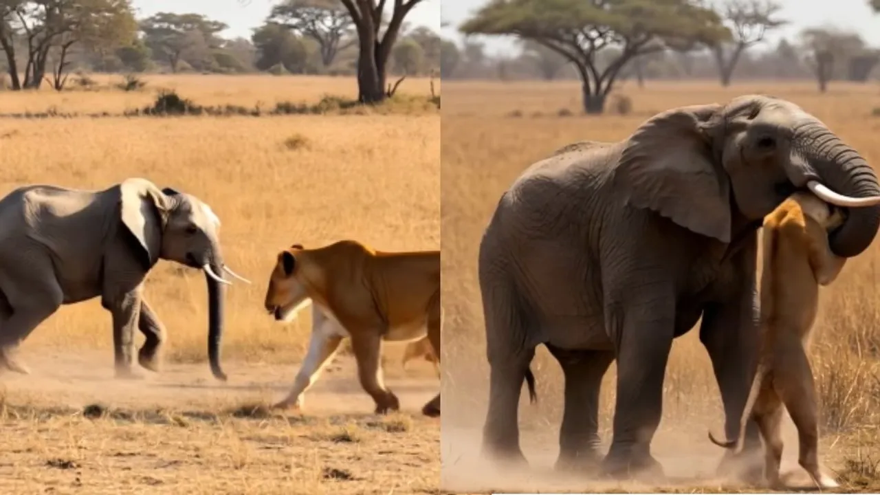 lioness attack