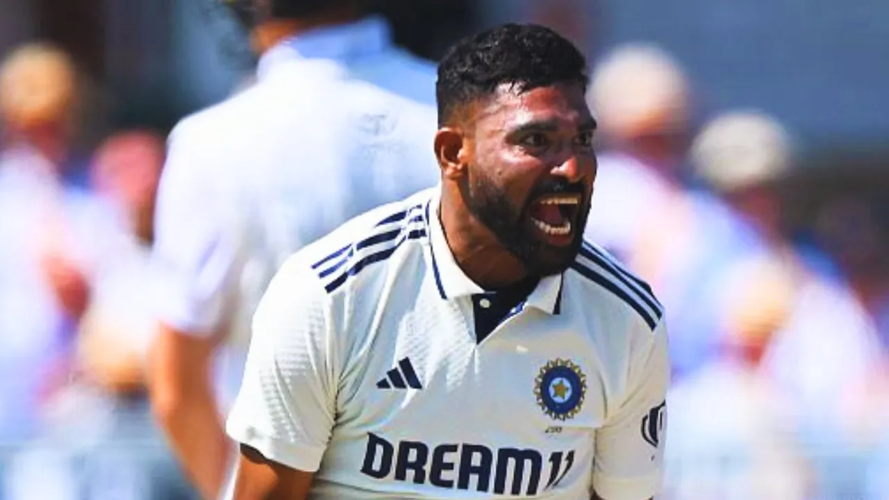 He is a lion hearted person said Team India's assistant coach about Mohammed Siraj