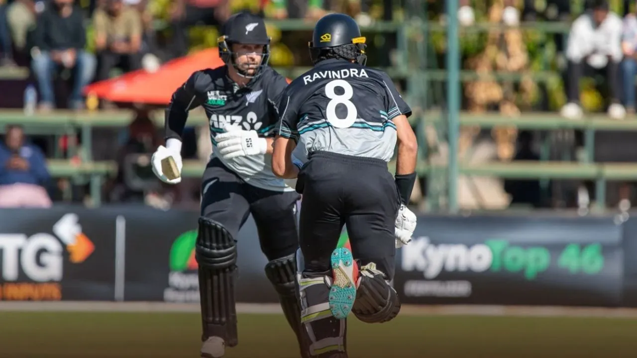 new zealand beat zimbabwe by 8 wickets during ZIM vs NZ 3rd match in trie series