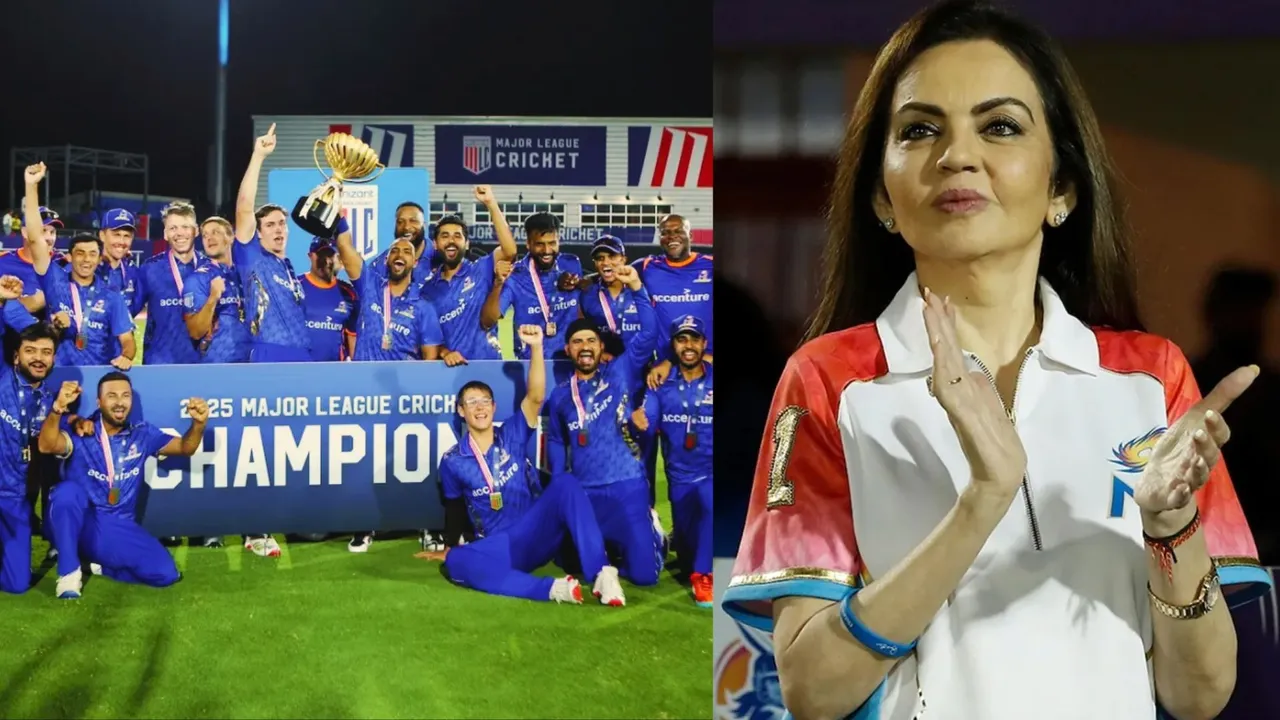 more than a victory says nita ambani as she congratulates MI New York on winning mlc title