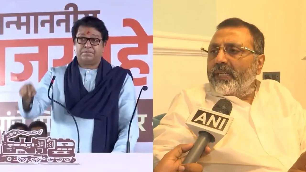 Raj Thackery and Nishikant Dubey