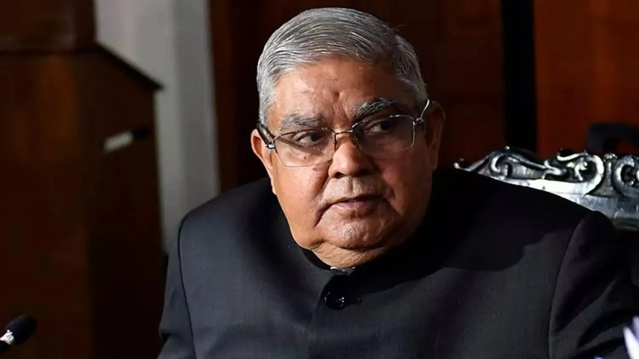 Jagdeep Dhankhar Resignation