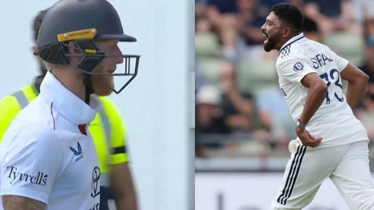 Mohammed Siraj On Ben Stokes