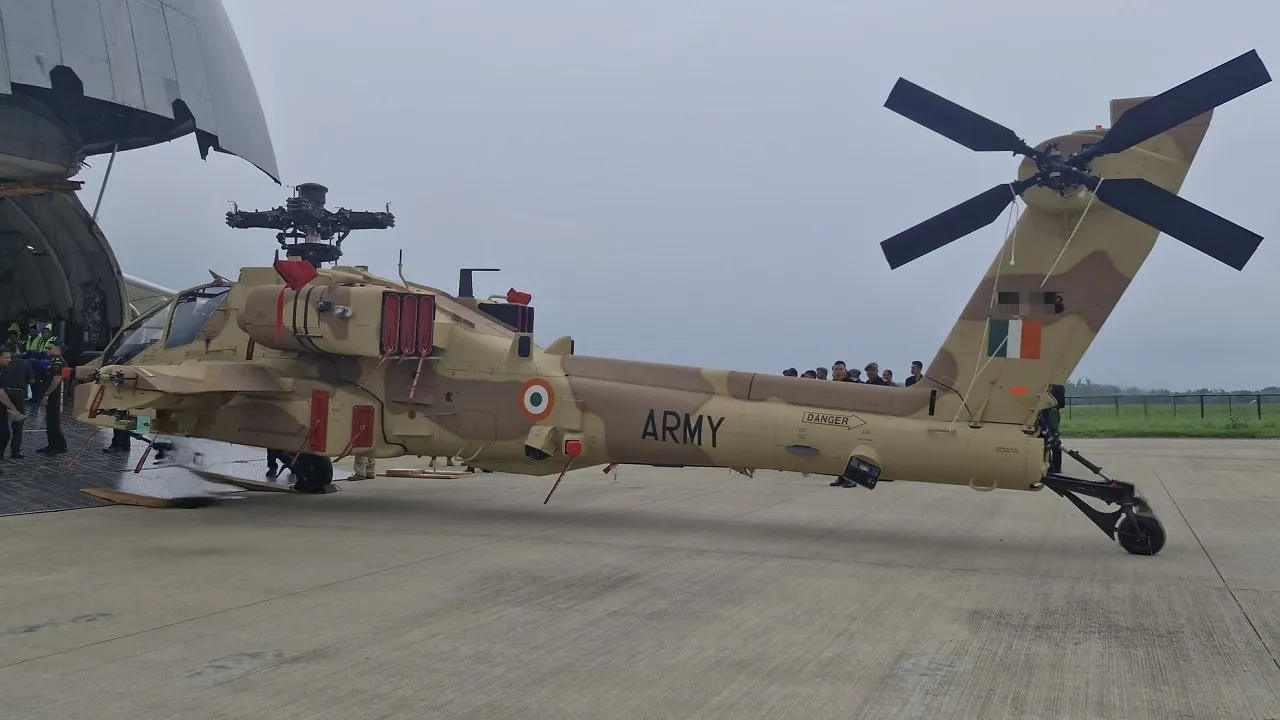 Apache Fighter Helicopter