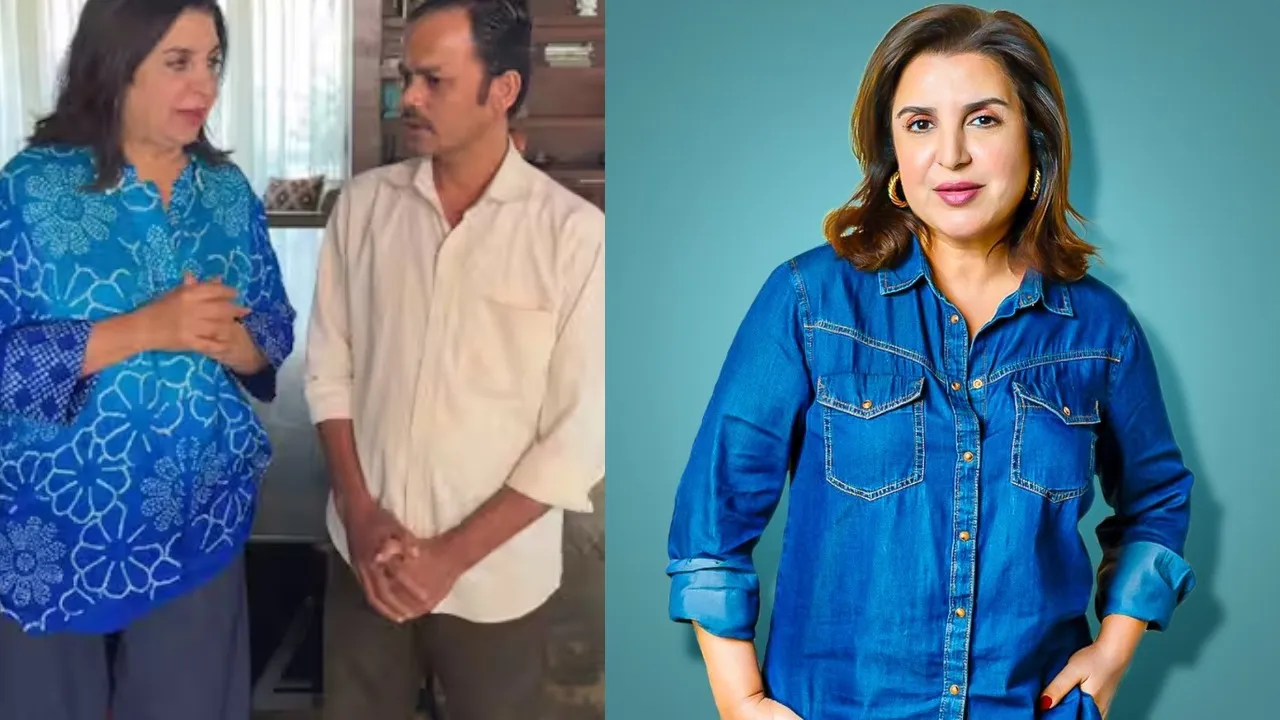 Farah Khan all expenses her cook dilip children education she said I don't want them work in people