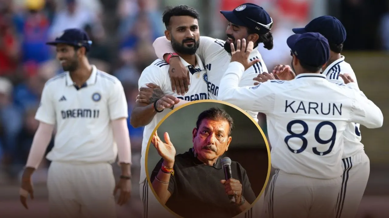Ravi Shastri says when i saw washington sundar in first time in feel he will be future star