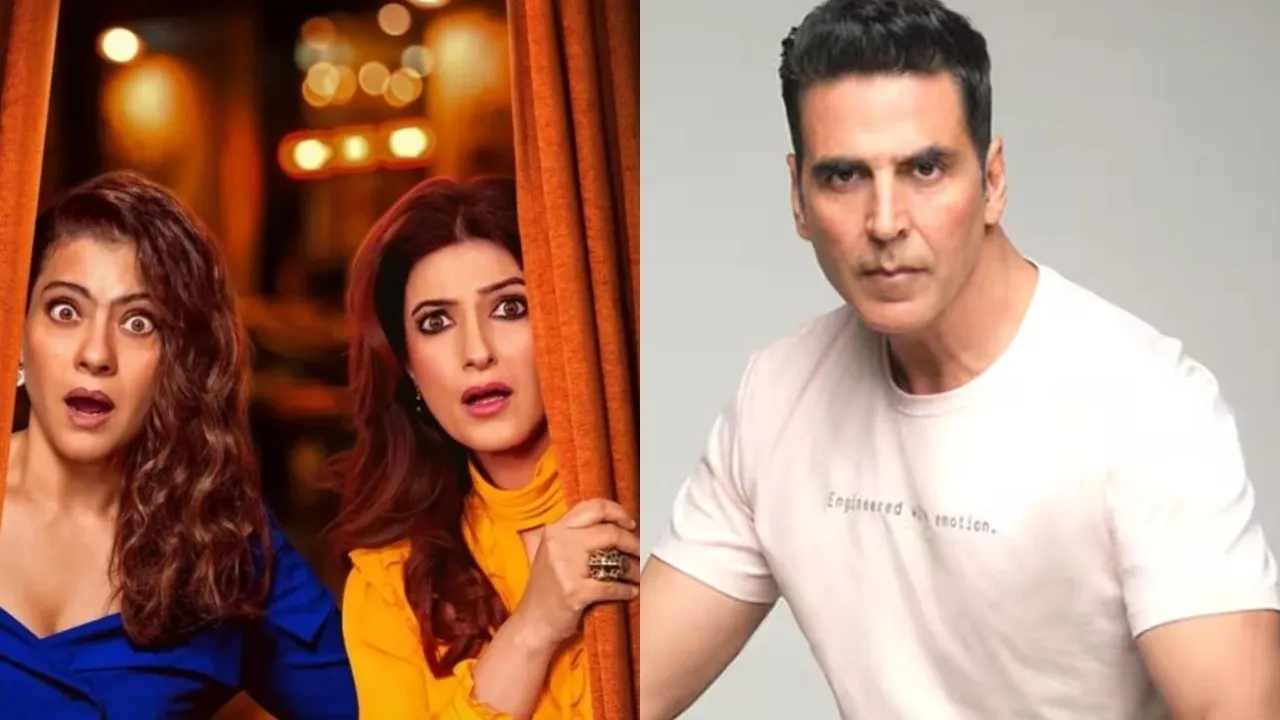 Akshay Kumar scared of coming with Kajol and Twinkle Khanna together he said I am scared