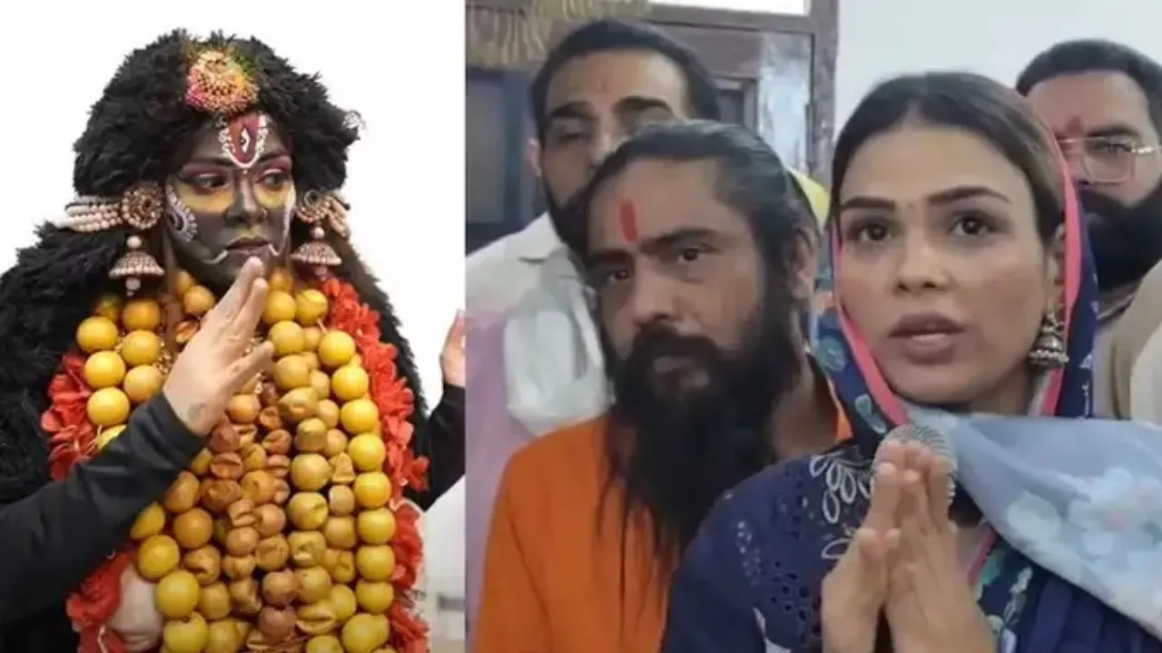 Payal Malik trouble for wearing Kali Maa getup people scolded her now she had apologize