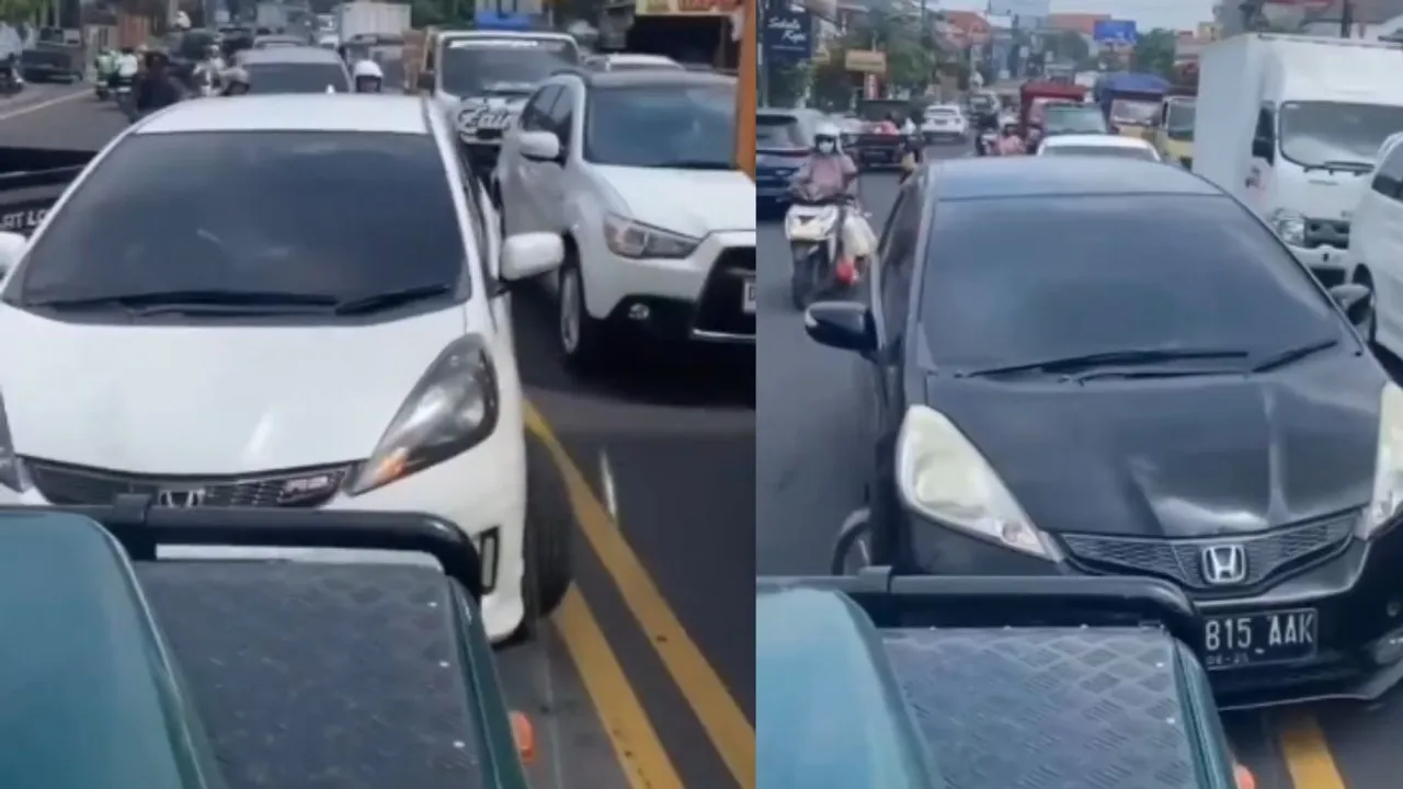 viral traffic video