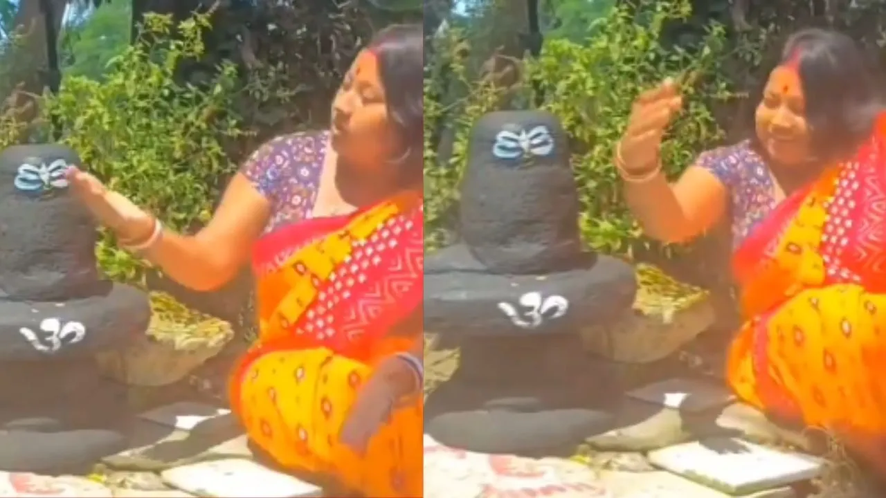 Woman was making reel video viral