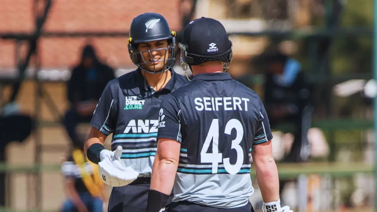New Zealand will face South Africa in the t20 tri series final after winning 4th consecutive match