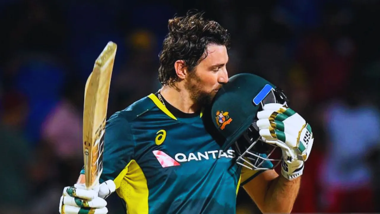 Tim David's stormy innings as aussie batter hit a 37 ball hundred against west indies