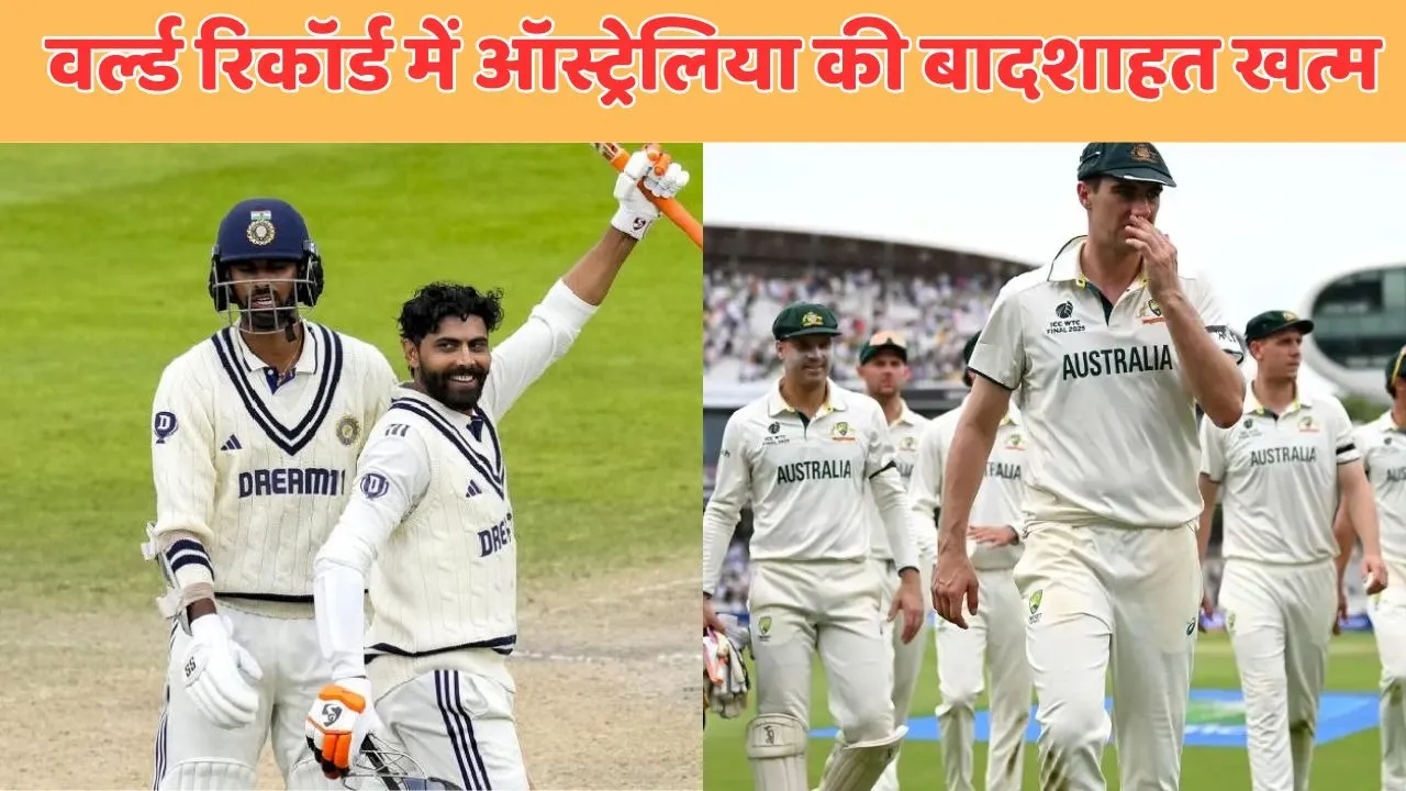 team india break australia world record most 350 plus scores in one test series