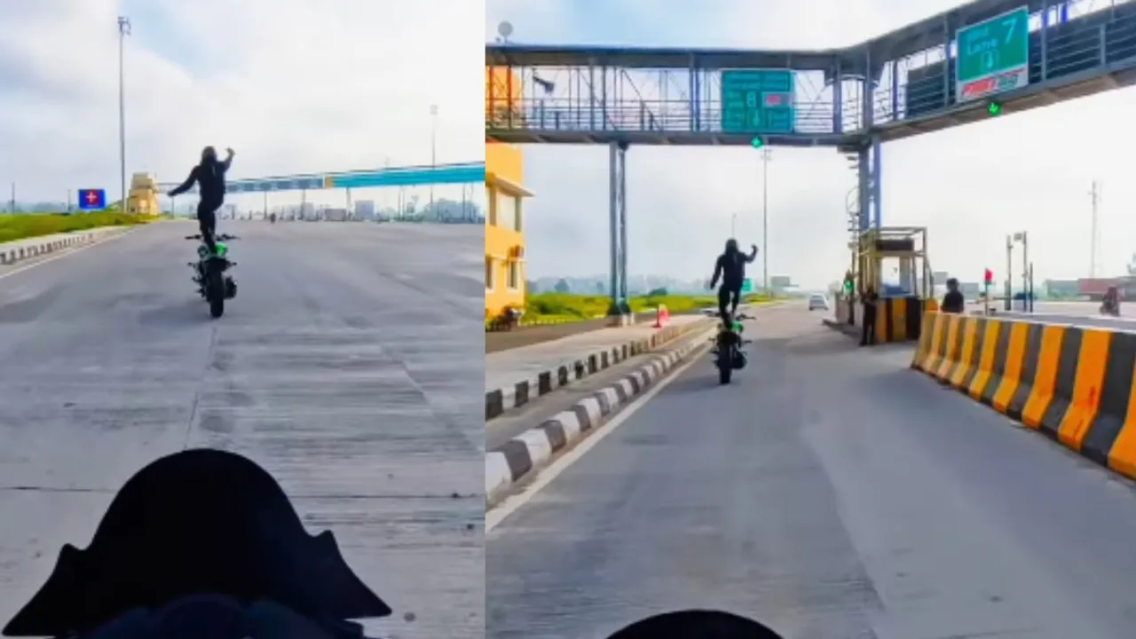 viral stunt bike video
