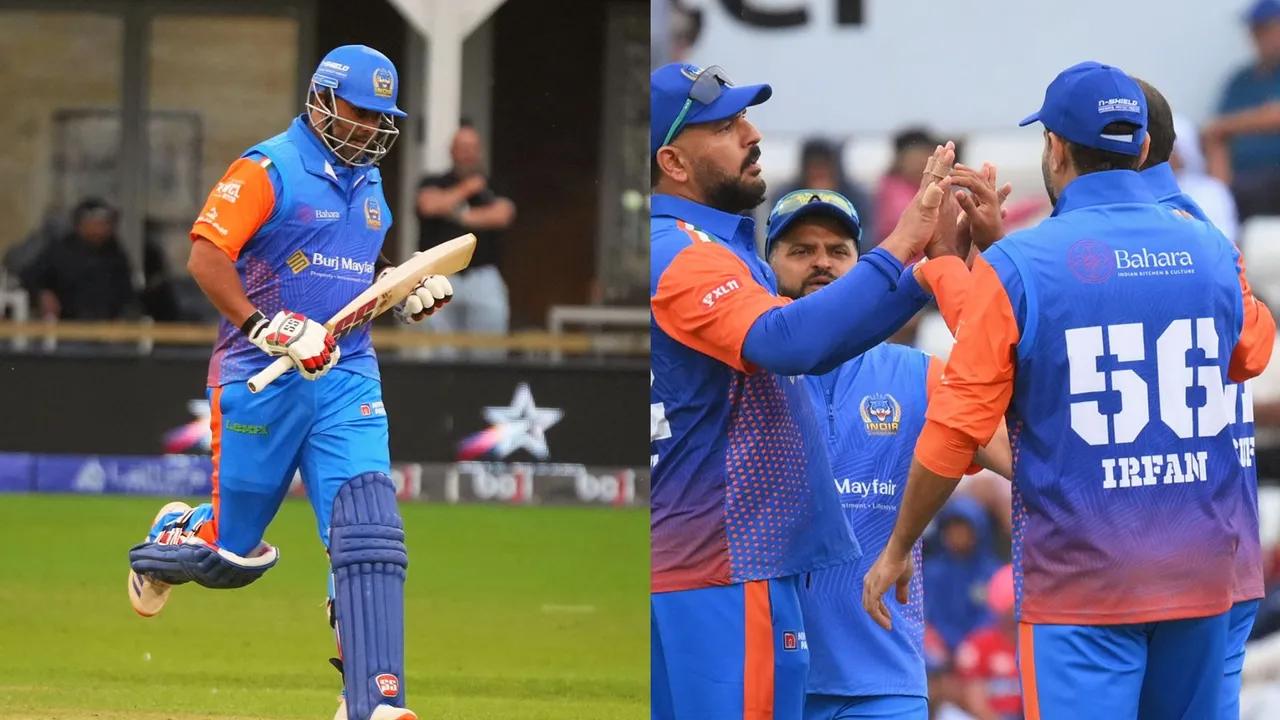 Stuart Binny Yusuf Pathan takes India Champions in the semi-finals of WCL 2025