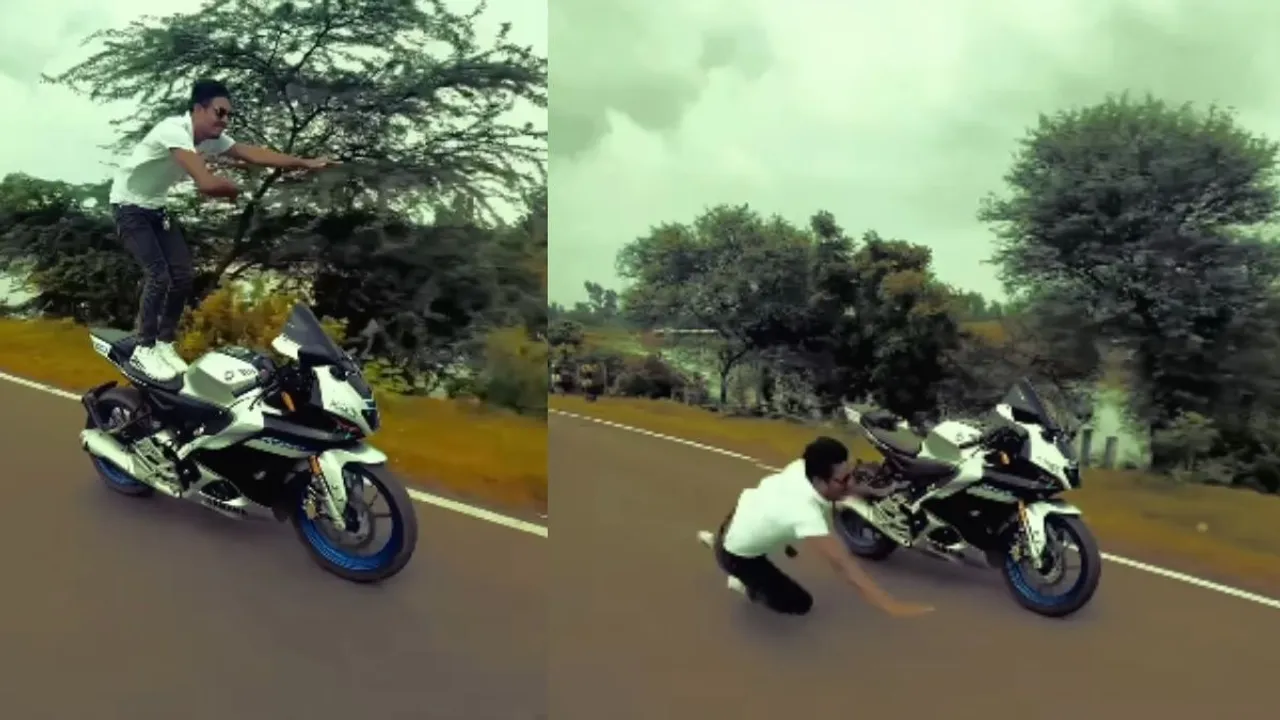 stunt fail video