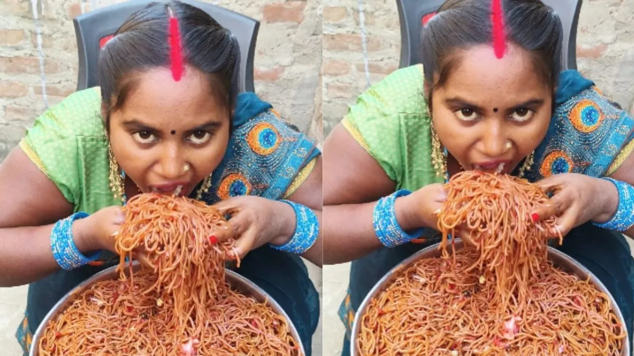 viral eating video
