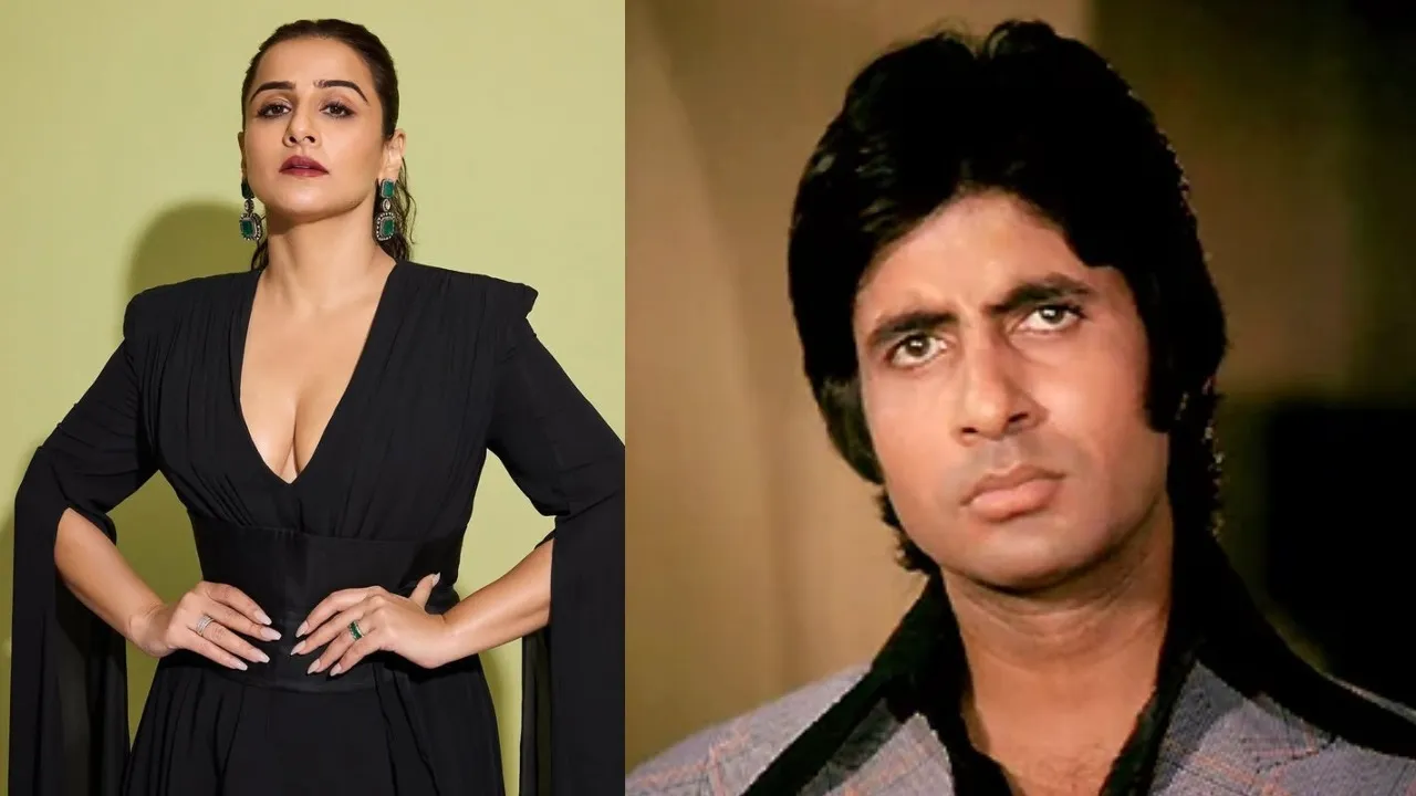Vidya Balan revealed got taunts for working with Amitabh Bachchan people said Your career over