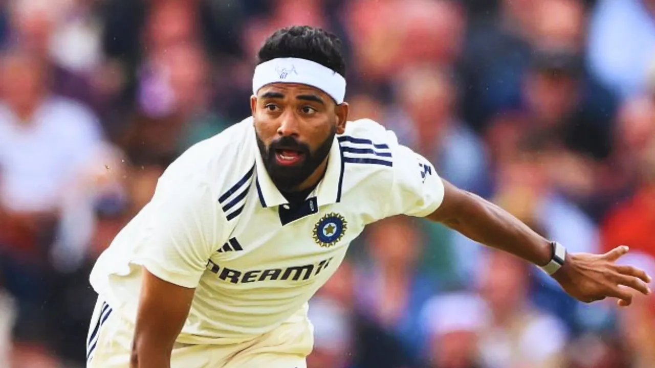 Mohammed Siraj set this massive Record against england in the oval test