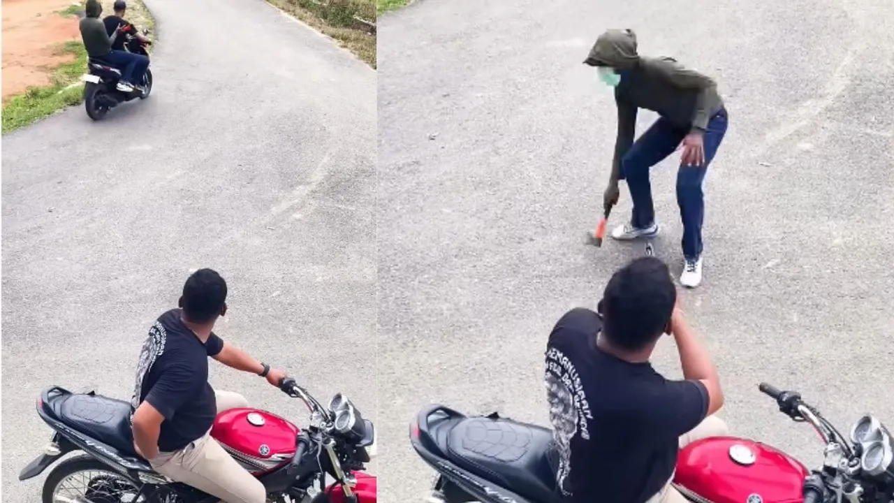 viral video bikke