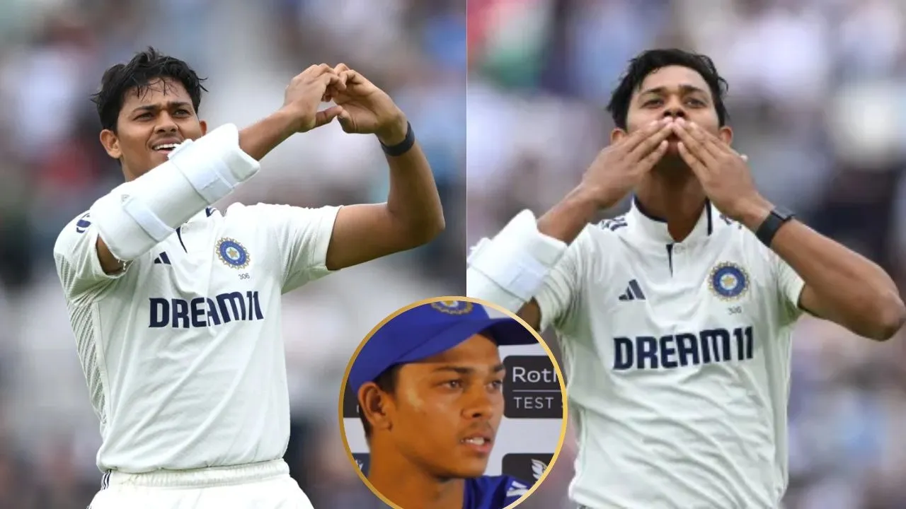 Yashasvi Jaiswal revealed for whom he did a special celebration after century in ind vs eng oval test