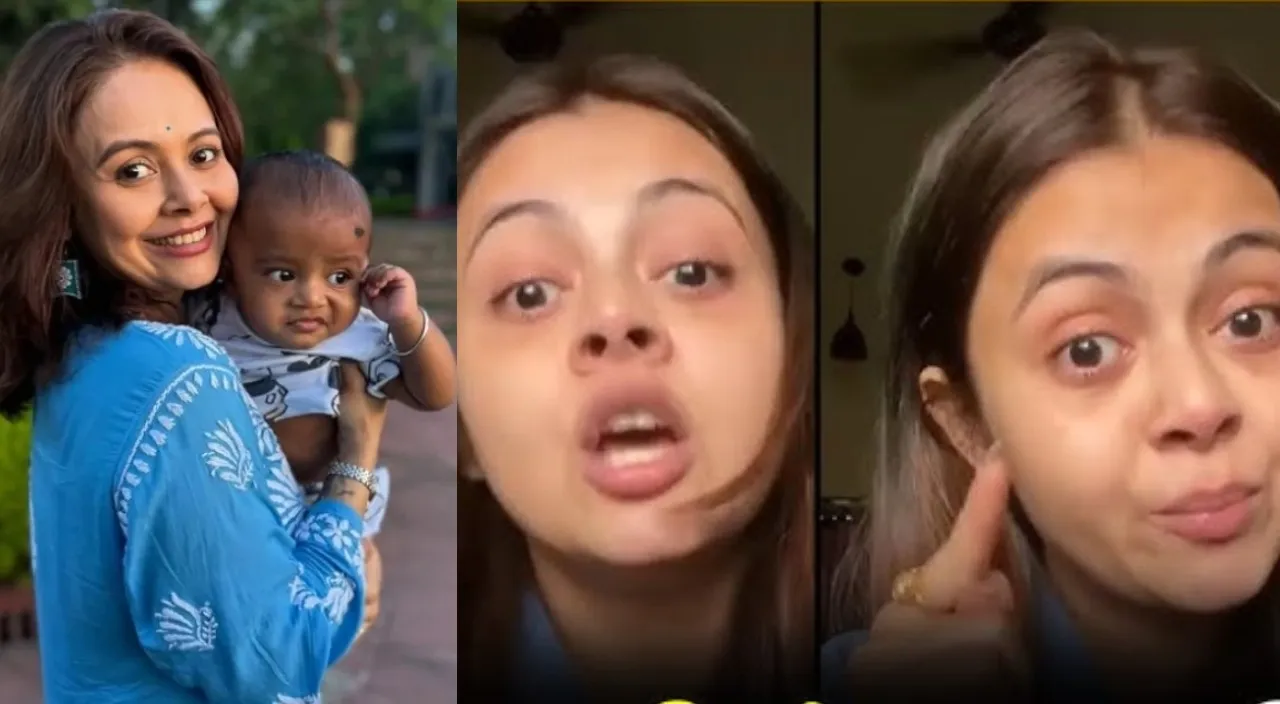 Devoleena Bhattacharjee gets angry on trolling of 7 month old son colour filed case in cyber cell