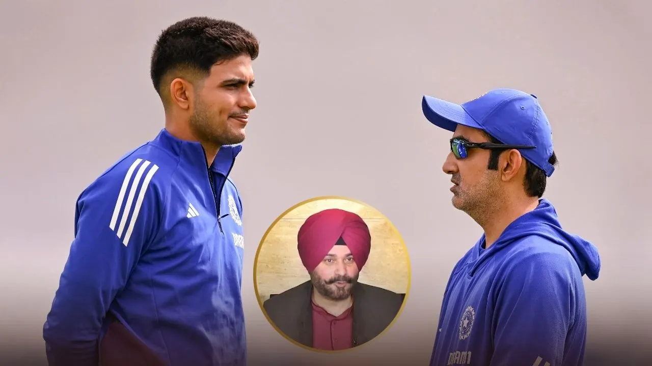 navjot singh sidhu questioned gautam gambhir shubman gill decision for-playing-akash-deep-despite-injury