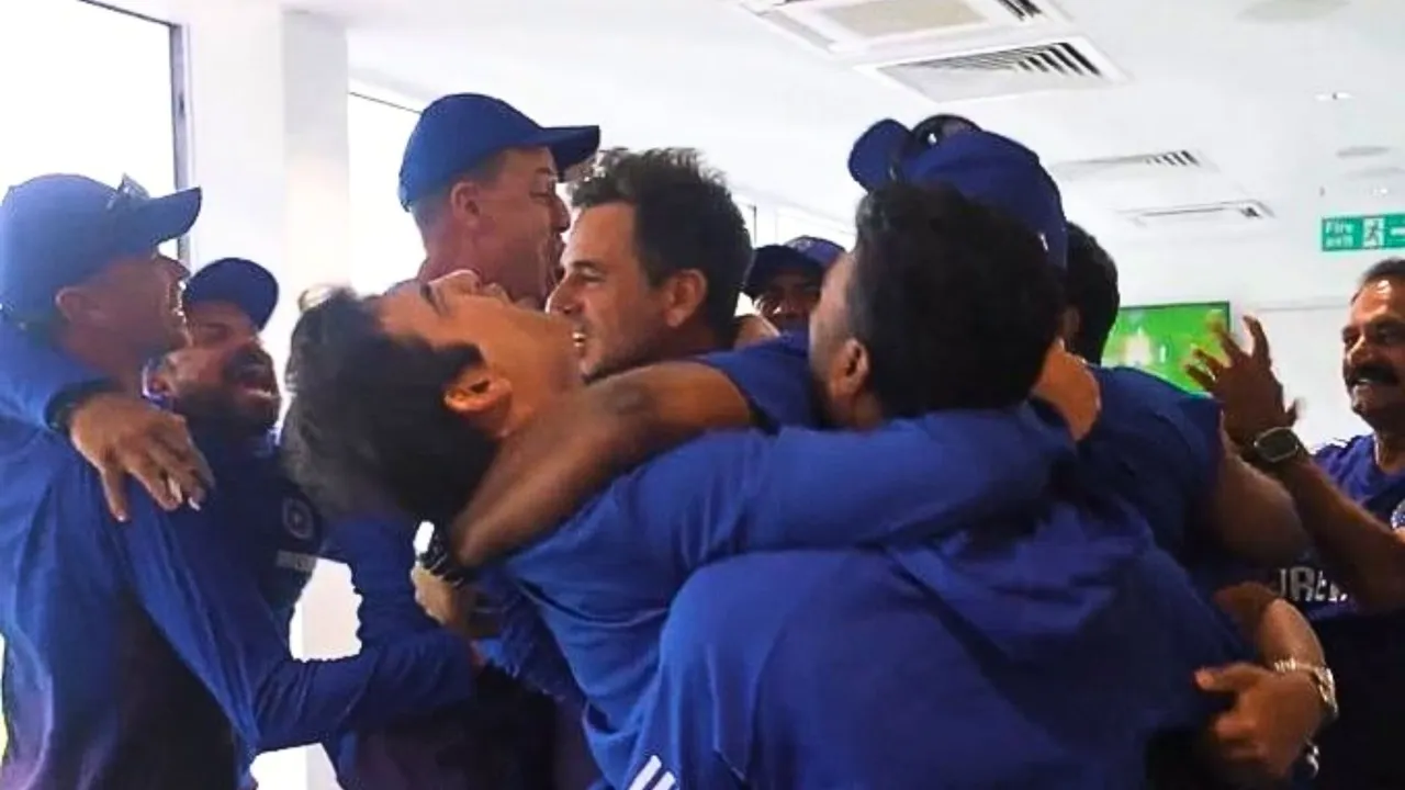 Gautam Gambhir became emotional after winning 5th test as a video of him crying went viral