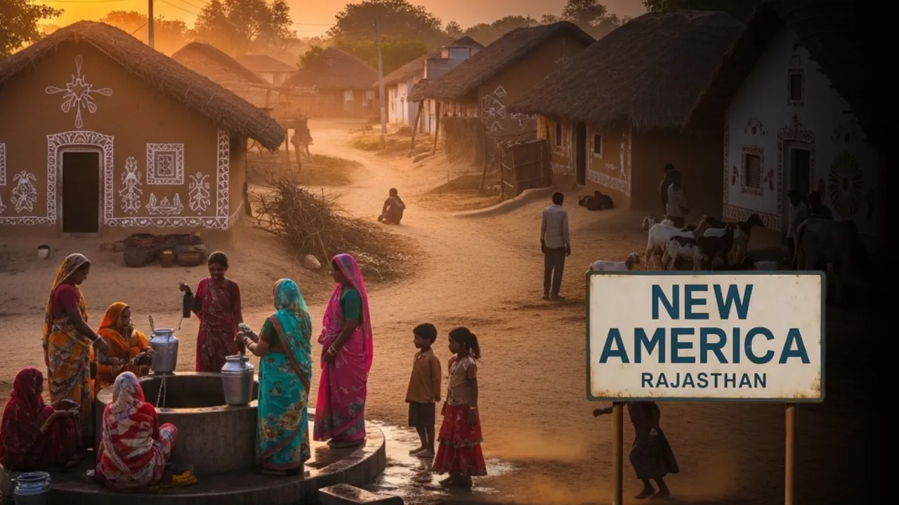 Rajasthan lordiyan Village called as New america Khabar Unique