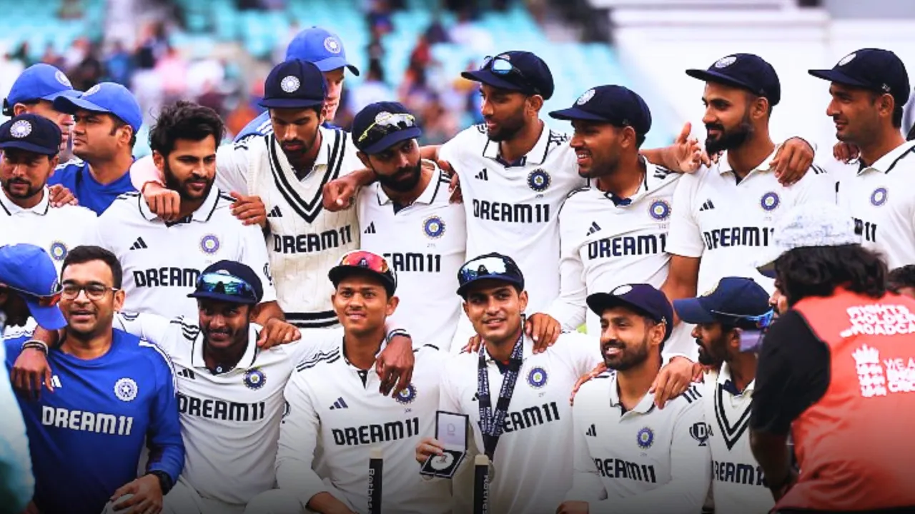 Team India jumped to 3rd position in wtc rankings after winning oval test against england