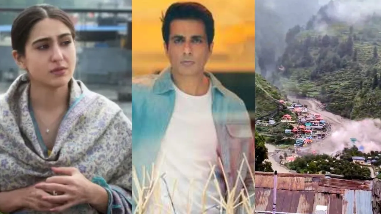 Bollywood star On Uttarkashi Cloudburst Sara Ali Khan shared helpline number Sonu Sood gave this rea