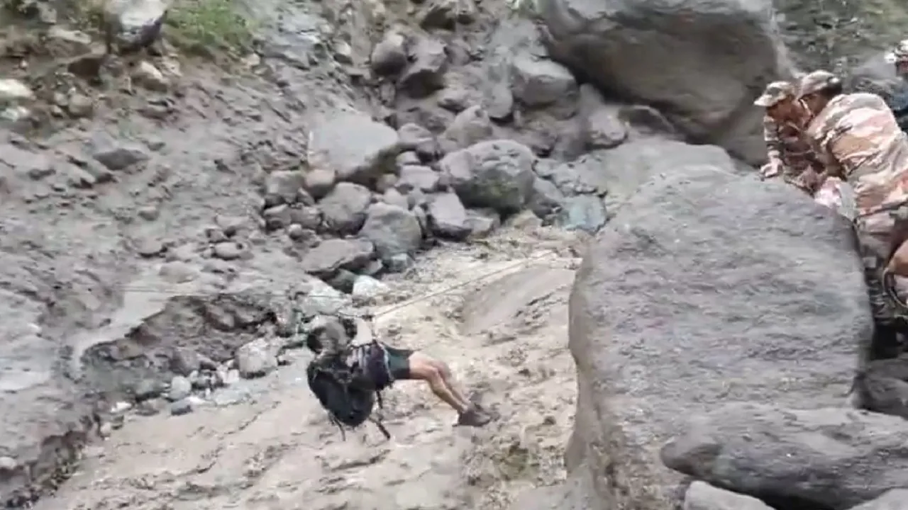 Flood at Kailash Mansarovar Yatra Marg