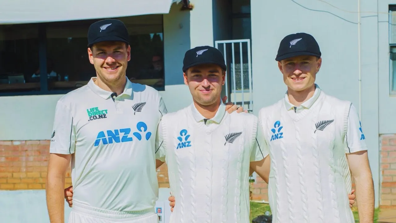 Three pacers make their debut for new zealand in the 2nd test against zimbabwe