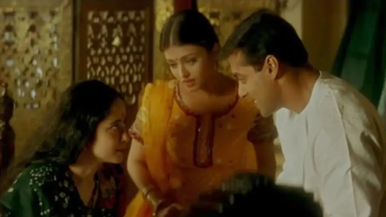 Salman Khan did this thing on hum dil de chuke sanam set sheeba chaddha was shocked to see now she r