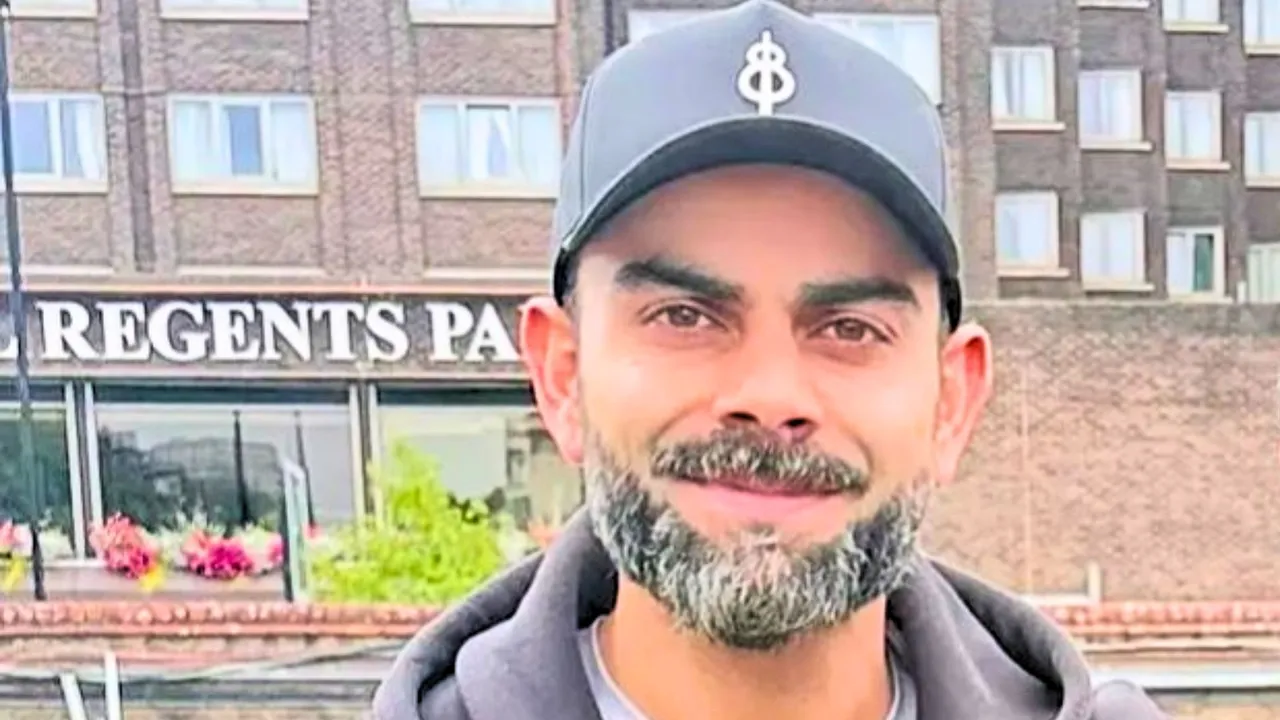 Virat Kohli looks like 50 year old said netizens on his latest pictures with white beard