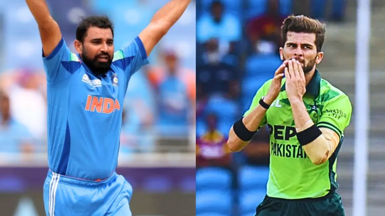 Pakistan's Shaheen Afridi beat Mohammed Shami in terms of best odi strike rate in odi