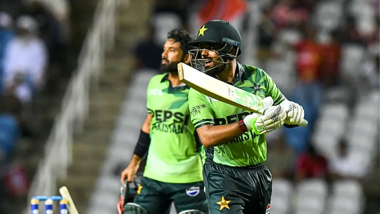 ghante ka kings netizens trolled babar azam as he got out on a duck in the second odi