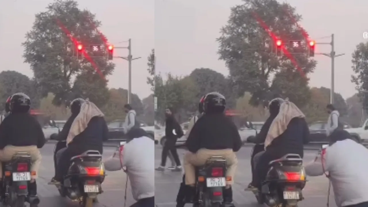 viral video challan