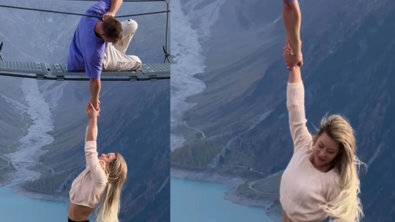 viral couple video news