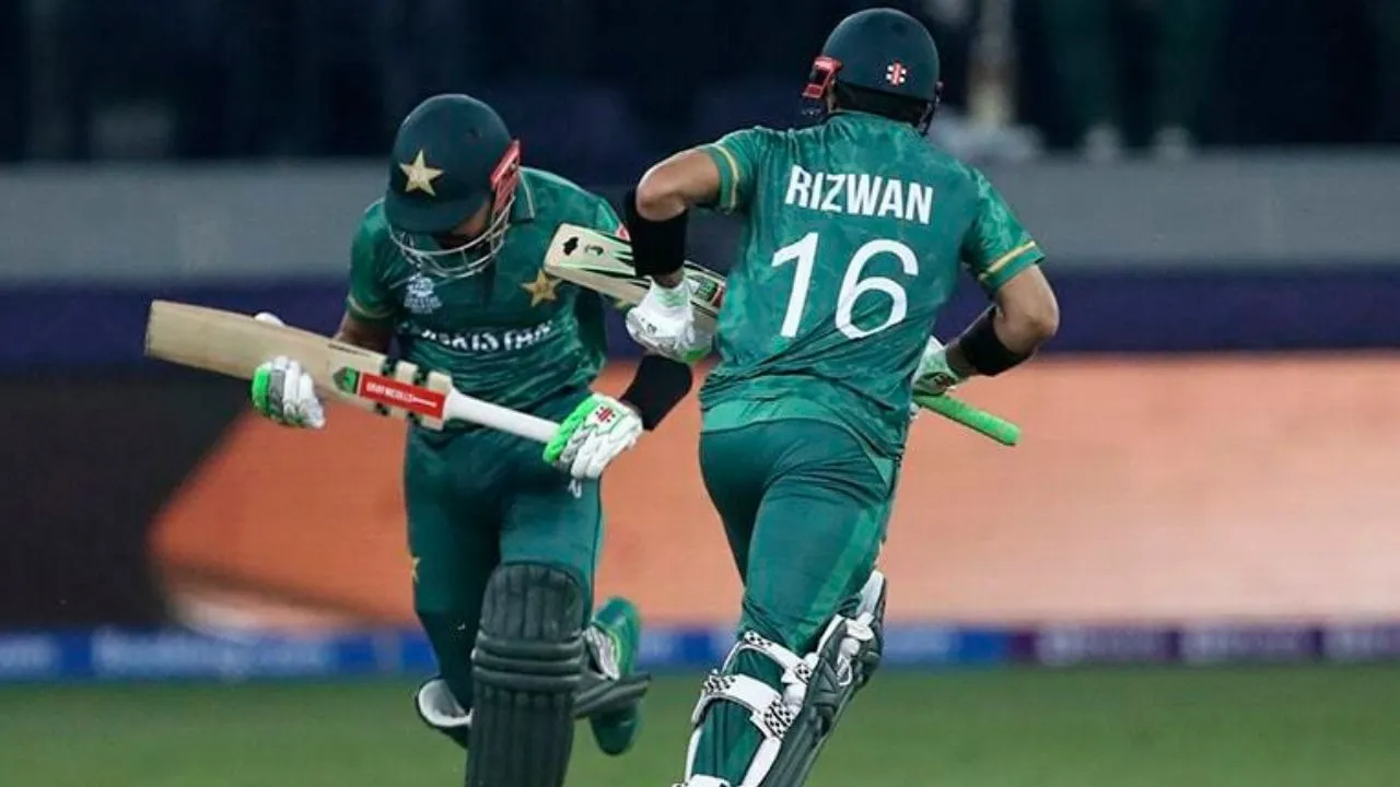 Babar Azam Mohammed Rizwan
