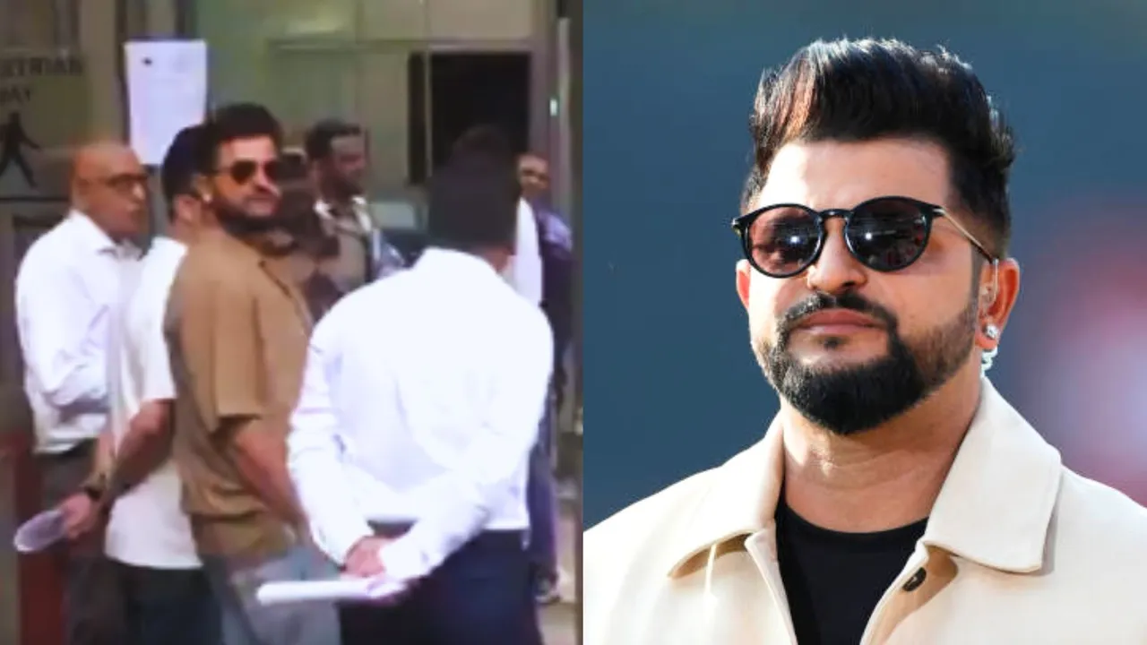 Suresh Raina reaches ED office will be questioned in betting app case
