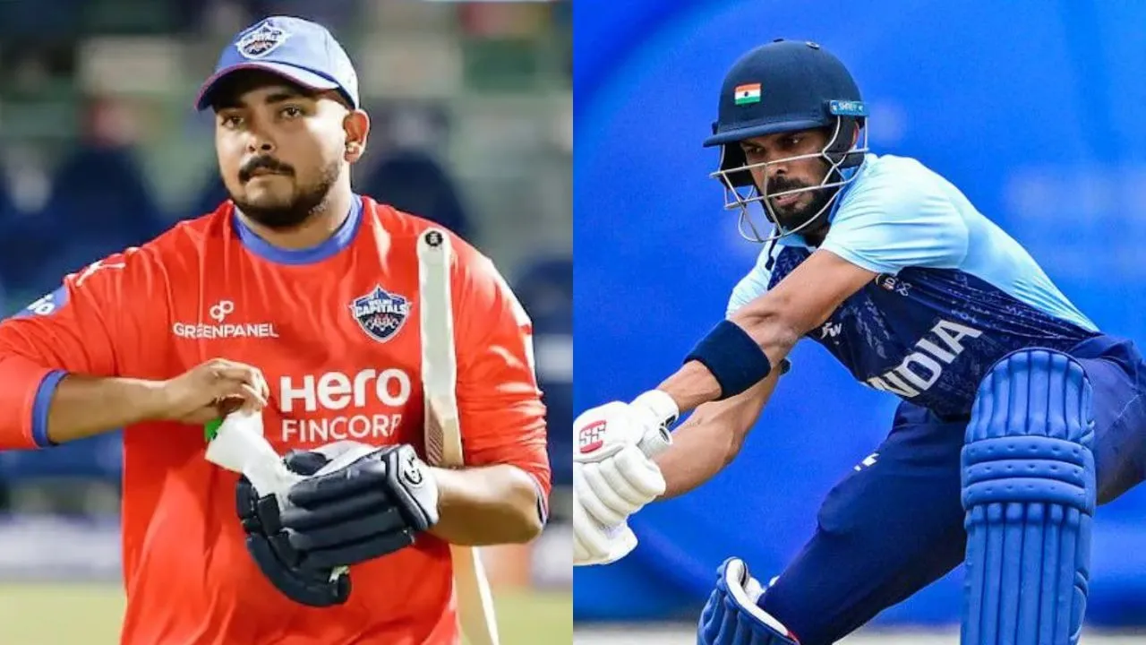 maharashtra team announced for buchi babu tournament prithvi shaw and ruturaj gaikwad in team