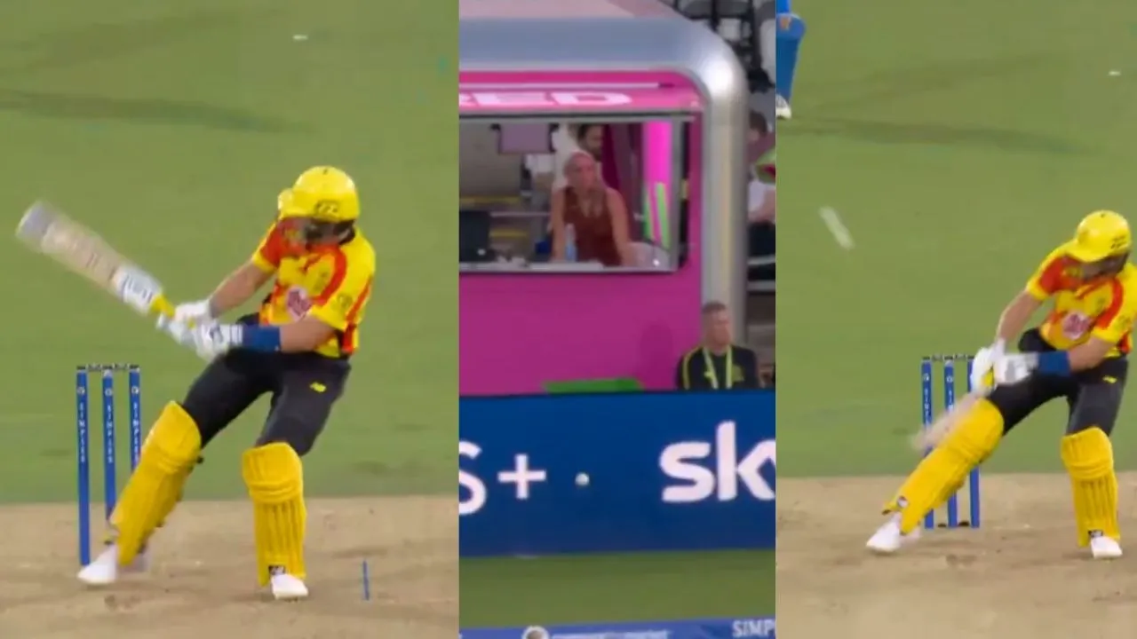 joe root scoop shot video viral