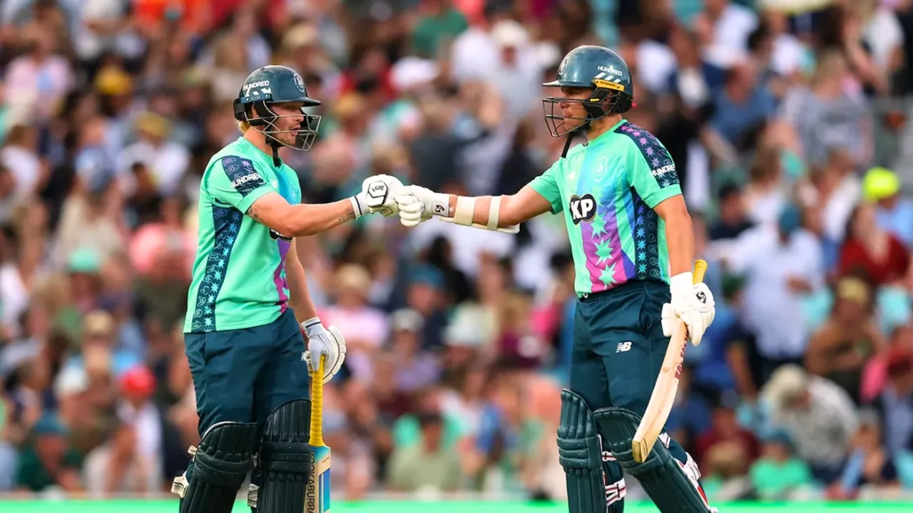 Oval Invincibles set the highest score ever in the mens hundred  which is a new record